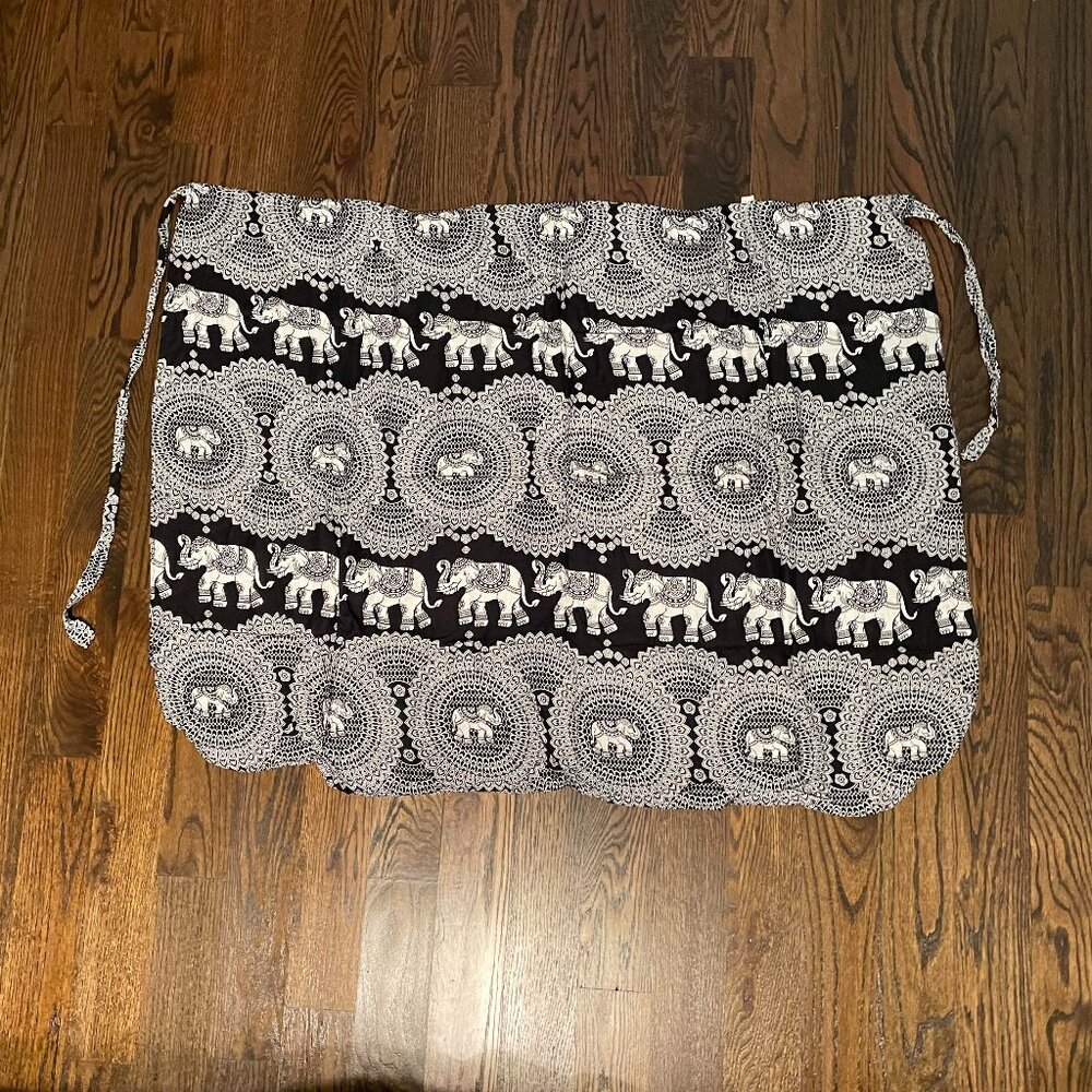 Purchased in Thailand: 3 Thai Elephant Print Wrap Skirts - Picture 2 of 5
